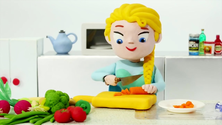 استاپ موشن خمیری برای کودکان و خردسالان قسمت 104